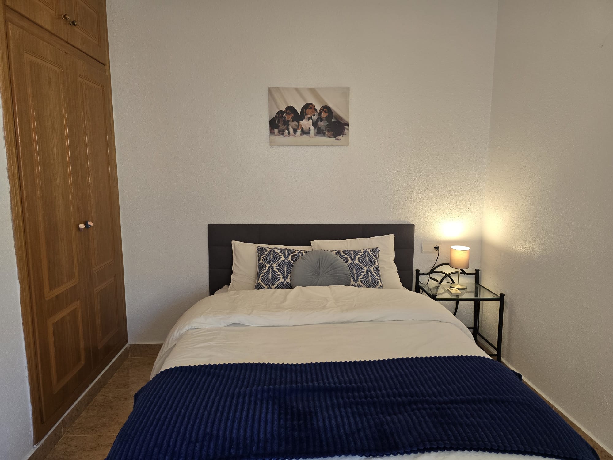 Second bedroom with double bed