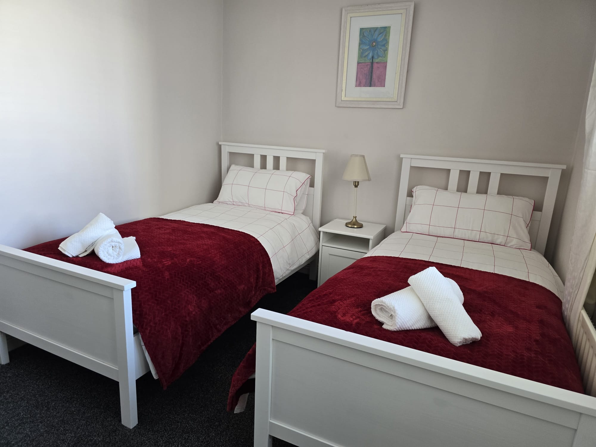 Second bedroom with double bed